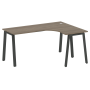 Стол криволинейный правый Metal System Style БА.СА-4 Пр 1600x1200x750