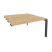 Стол-приставка двойной на П-образном м/к к опорным элем. Onix O.MP-D.SPR-3.7 1380x1475x750