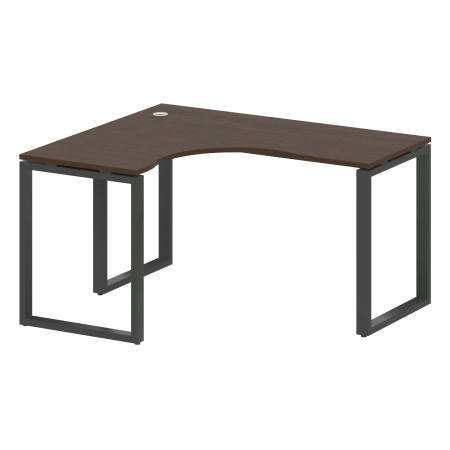 Стол криволинейный левый Metal System Style БО.СА-3 Л 1400x1200x750
