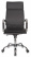 Кресло руководителя CH-993 черный эко.кожа крестов. металл хром