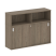 Шкаф-купе приставной Metal System Style Б.ШК-2 Т 1475x410x1098
