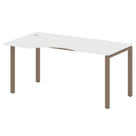 Стол криволинейный левый Metal System Style БП.СА-1 Л 1600x900x750