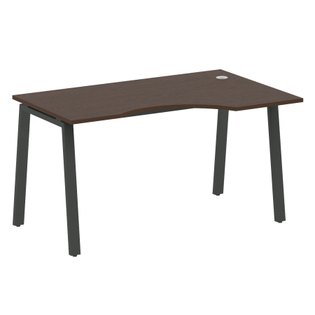 Стол криволинейный правый Metal System Style БА.СА-2 Пр 1400x900x750