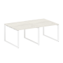 Переговорный стол 2 столешницы Metal System Style БО.ПРГ-2.1 2000x1235x750