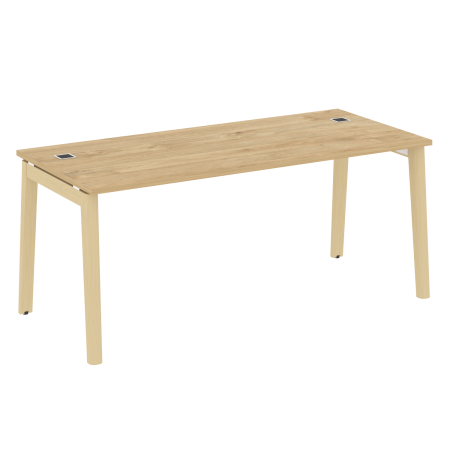 Стол руководителя на деревянных опорах Onix Wood Direct OW.SRR-5.8 1780x800x750