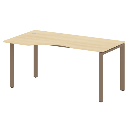 Стол криволинейный левый Metal System Style БП.СА-1 Л 1600x900x750