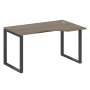 Стол криволинейный правый Metal System Style БО.СА-2 Пр 1400x900x750