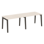 Рабочая станция на деревянных опорах Onix Wood OW.RS-2.2.8 2360x800x750