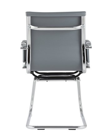 Кресло для посетителей TopChairs Visit серое (Кресло для посетителей Visit серый)