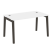 Стол руководителя на деревянных опорах Onix Wood Direct OW.SRR-3.8 1380x800x750