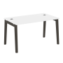 Стол руководителя на деревянных опорах Onix Wood Direct OW.SRR-3.8 1380x800x750