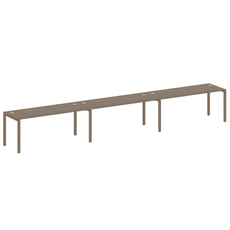Рабочая станция на 3 раб. места Metal System Style БП.СМ-3.5 5400x720x750