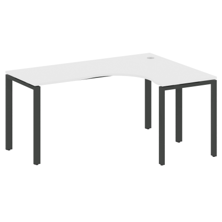 Стол криволинейный правый Metal System Style БП.СА-4 Пр 1600x1200x750