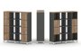 Набор стеллажа 1 сторонний, 4 яруса SN.NS-441 (1488х400х1615)