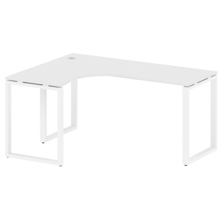 Стол криволинейный левый Metal System Style БО.СА-4 Л 1600x1200x750