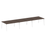 Стол для переговоров (3 столешницы) на А-образном м/к Metal System Style БА.ПРГ-3.4 4800x1235x750