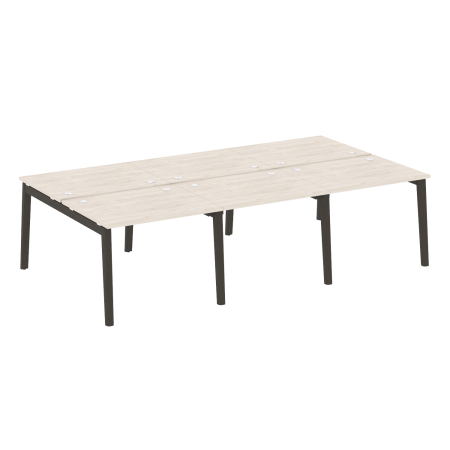 Рабочая станция на деревянных опорах Onix Wood OW.D.RS-6.1.8 2940x1635x750