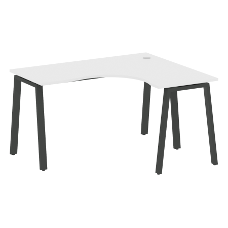 Стол криволинейный правый Metal System Style БА.СА-3 Пр 1400x1200x750