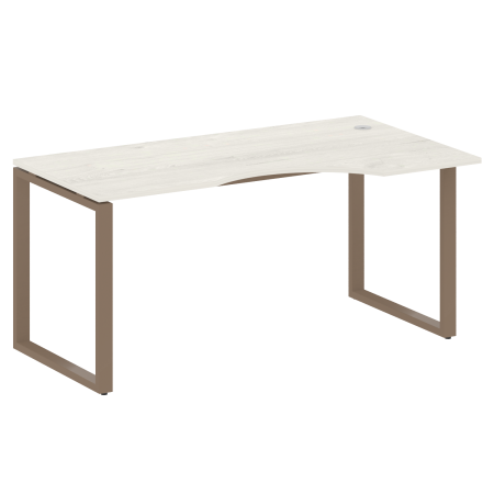 Стол криволинейный левый Metal System Style БО.СА-1 Пр 1600x900x750