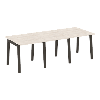 Стол переговорный на деревянных опорах Onix Wood OW.PRG-3.0 2340x980x750