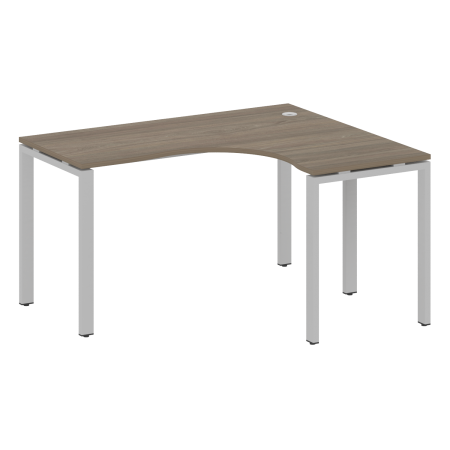 Стол криволинейный правый Metal System Style БП.СА-3 Пр 1400x1200x750