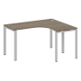 Стол криволинейный правый Metal System Style БП.СА-3 Пр 1400x1200x750