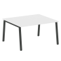 Стол для переговоров (1 столешница) на А-образном м/к Metal System Style БА.ПРГ-1.3 1400x1235x750