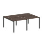 Рабочая станция на 4 раб. места Metal System Style БП.СМ-4.1 2000x1475x750