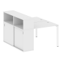 Рабочая станция с опорным шкафом-купе Metal System Style БП.РС-СШК-2.1 1410x1475x1098