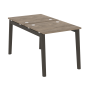 Рабочая станция на деревянных опорах Onix Wood OW.D.RS-2.0.7 780x1475x750