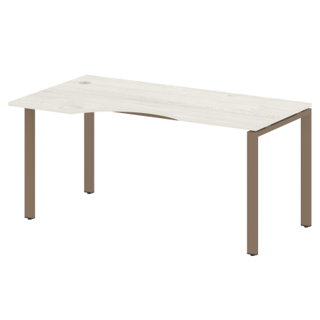 Стол криволинейный левый Metal System Style БП.СА-1 Л 1600x900x750