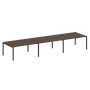 Переговорный стол 3 столешницы Metal System Style БП.ПРГ-3.4 4800x1235x750