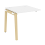 Наборный элемент рабочей станции на деревянных опорах Onix Wood OW.1.NRS-0.8 780x800x750