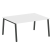Стол для переговоров (1 столешница) на А-образном м/к Metal System Style БА.ПРГ-1.4 1600x1235x750