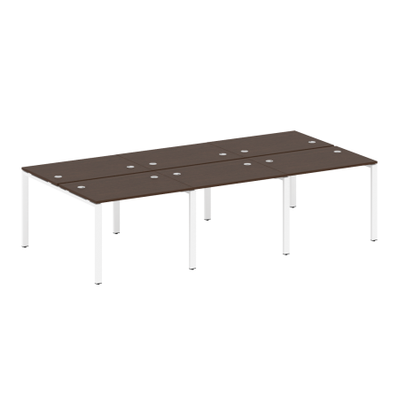 Рабочая станция на 6 раб. мест Metal System Style БП.СМ-6.1 3000x1475x750