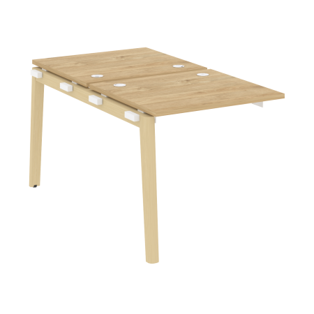 Наборный элемент рабочей станции на деревянных опорах Onix Wood OW.2.NRS-0.7 780x1475x750