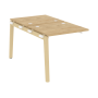Наборный элемент рабочей станции на деревянных опорах Onix Wood OW.2.NRS-0.7 780x1475x750