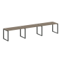 Рабочая станция Metal System Style БО.СМ-3.3 4200x720x750