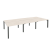 Рабочая станция на П-образном м/к Onix O.MP-D.RS-6.2.8 3540x1635x750