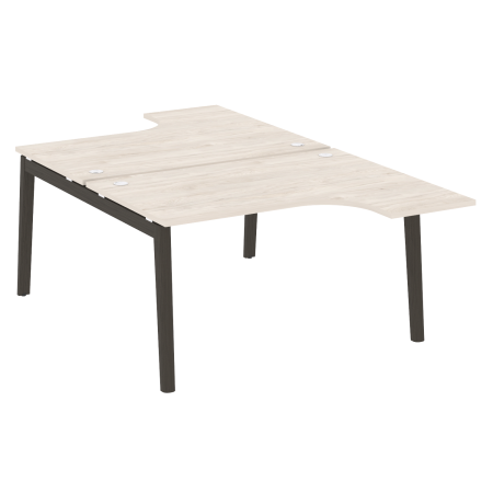 Рабочая станция на деревянных опорах Onix Wood OW.D.SA-3 1380x2395x750