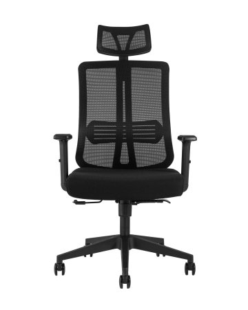 Кресло руководителя TopChairs Post черное (Компьютерное кресло Post черный)