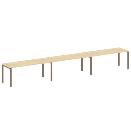 Рабочая станция на 3 раб. места Metal System Style БП.СМ-3.5 5400x720x750