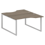 Рабочая станция криволинейная Metal System Style БО.РАС-СА-2.2 1400x1835x750