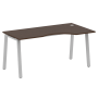 Стол криволинейный правый Metal System Style БА.СА-1 Пр 1600x900x750