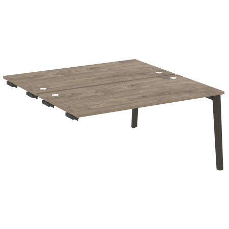 Стол-приставка двойной на деревянных опорах Onix Wood OW.D.SPR-4.8 1580x1635x750