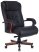 Кресло руководителя T-9926WALNUT черный кожа крестов. металл/дерево