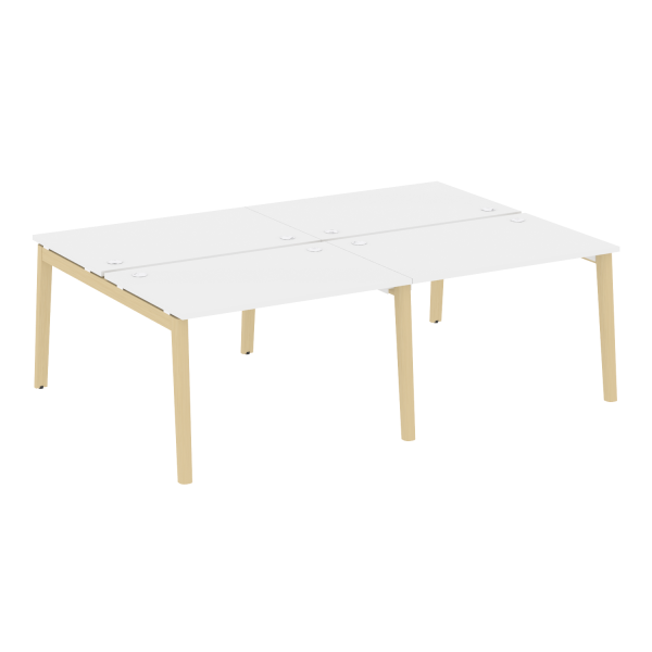 Рабочая станция на деревянных опорах Onix Wood OW.D.RS-4.2.8 2360x1635x750