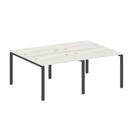 Рабочая станция на 4 раб. места Metal System Style БП.СМ-4.1 2000x1475x750