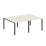 Рабочая станция на 4 раб. места Metal System Style БП.СМ-4.1 2000x1475x750