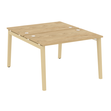 Рабочая станция на деревянных опорах Onix Wood OW.D.RS-2.2.7 1180x1475x750